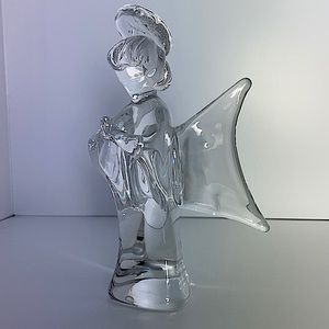 Elegant Glass Angel Figurine
